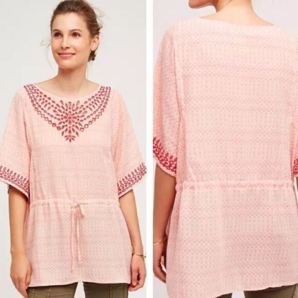 Anthropologie Tops - NWT $128.00 Anthropologie Euphemia Peasant Top By